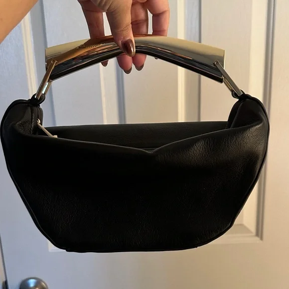 Zara Black Leather Handbag - Picture 4 of 4